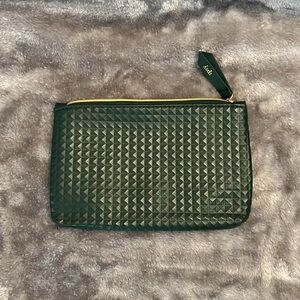 Green Ipsy cosmetic bag